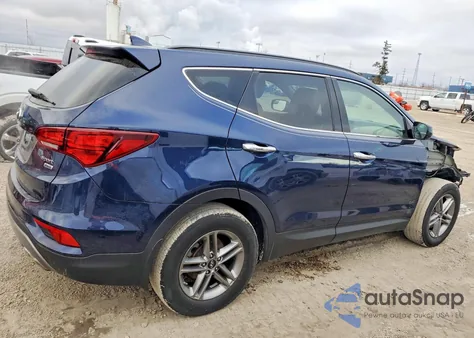 2017 Hyundai Santa Fe Sport из США, поврежденный, VIN 5XYZUDLBXHG467545